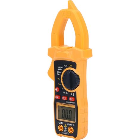 Pince multimètre numérique testeur AC DC plastique écran LCD capteur automatisation industrielle (1/5)