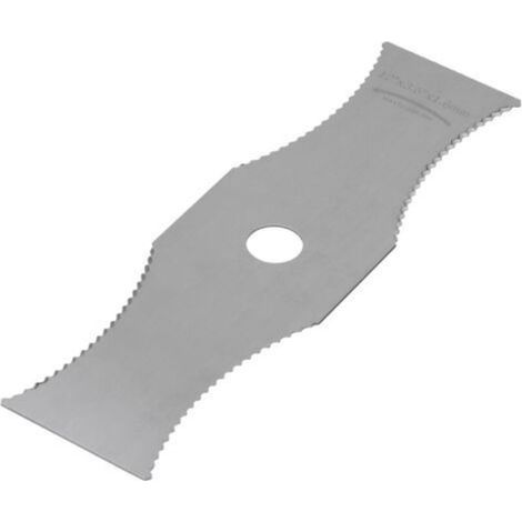 Curved Stainless Steel Lawnmower Blade with Teeth, Accessory for Lawnmower, Protective Packaging (1/5)