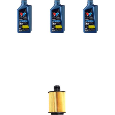 Kit filtro olio e 3L compatibile con Fiat Strada (178,278) 1.3 Multijet 70kw dal 2012 (1/5)