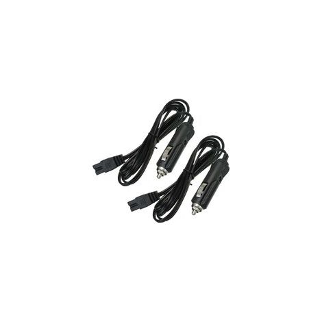 Câble de chargeur 2m 12V pour glacière de voiture – Prise allume-cigare 2 broches – Matériau ABS – Compatible avec glacières (1/4)