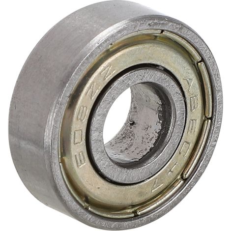 10 roulements à billes à gorge profonde en acier chromé 608ZZ avec 2 masques de protection, accessoires pour imprimante 3D (1/5)