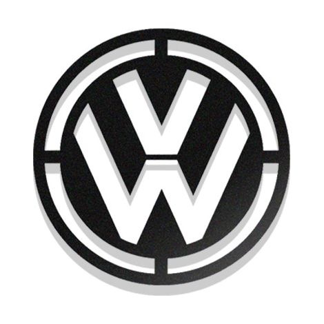 LOGO - detallado MIDGET - 1966 - DECORACIÓN DE PARED DE METAL - Silueta de automóvil, Obra de Arte Retro Icónica y para la Decoración Interior de sus paredes.