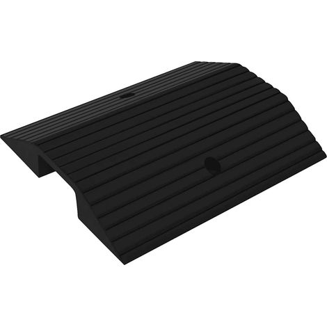 vidaXL Rampa de umbral puente goma 49x40x8 cm (1/2)