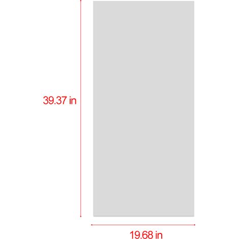 Miroir adhésif plastique - style élégant - entretien facile pour maison - s'intègre parfaitement à votre décoration (1/5)