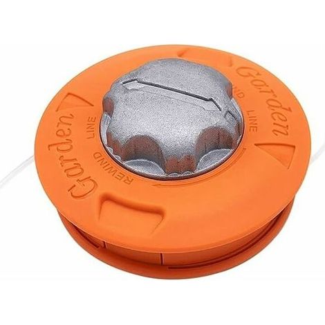 M10 x 1.25 Left-hand cutting head with automatic tip – Dual-line trimmer head – Nylon line spool (1/4)