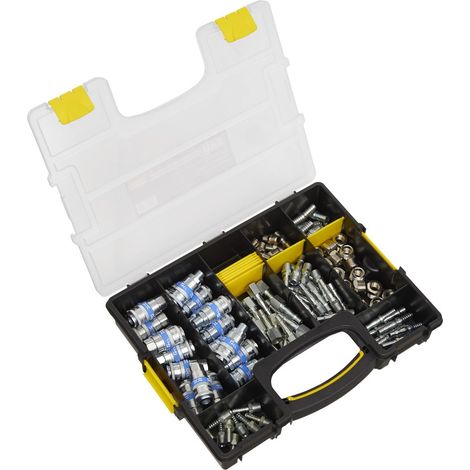 Sealey PCL Air Coupling Kit 110pc (1/5)