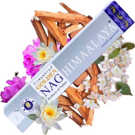 x Varillas de incienso Golden Nag 15 g - Himalaya (1/5)