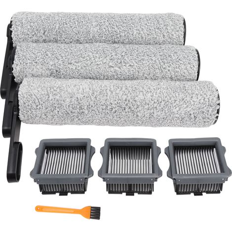 Ej.Life Pièces de Rechange pour Aspirateur Tineco S5 Brosse à Rouleau Filtre à Particules Haute efficacité avec Brosse de Nettoyage (1/5)