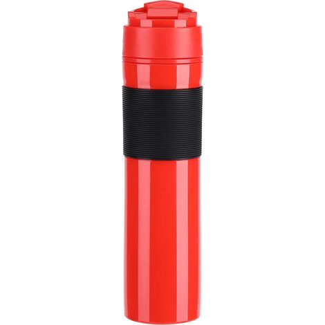 Cafetière à piston pour bureau - capacité 350ML, ultra-portable et léger, design contemporain, maintien de température 12h, acier inoxydable 304 (1/5)