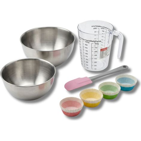 Set de 104 ustensiles de pâtisserie moules à gâteaux bol spatule et verre doseur Zenker Smart Pastry (1/5)