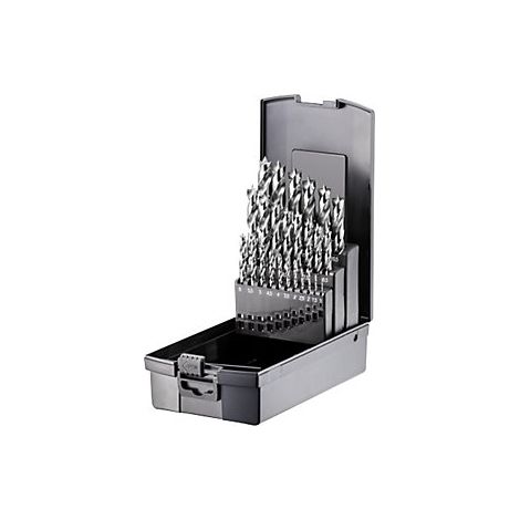 kaiserkraft  Set di punte da legno  HSS-g - PREMIUM  25 pezzi (1/2)