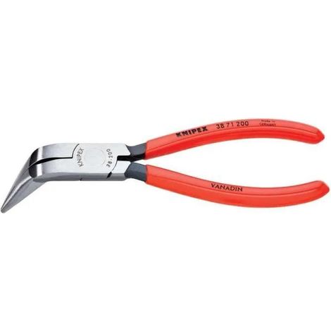 KNIPEX 38 71 200 Pinza per meccanica rivestiti in resina sintetica atramentata nera 200 mm (1/2)