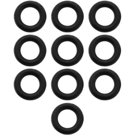 Ein Satz von 10 Hochdruck-O-Ringen aus Gummi