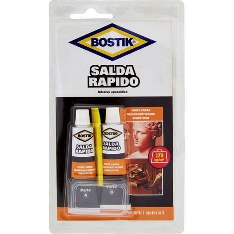 Bostik Salda Rapido Mixer Adesivo Bicomponente 2x15ml