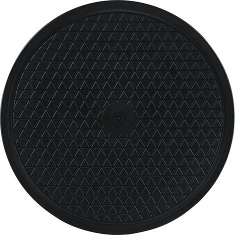 Plateau Tournant Universel 360°, Diamètre 40cm, supporte 100Kg, Noir (1/4)