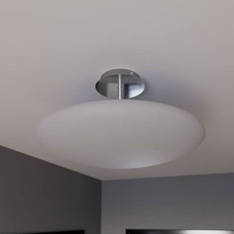 [NEUWERTIG] B-Ware Lindby Deckenleuchte Deckenlampe Led Gunda Glas Opalweiß Dimmbar Lampe Leuchte