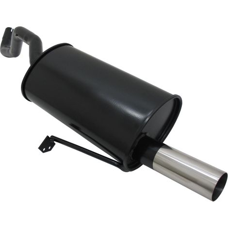 Silencieux Echappement Renault Clio III de 2005 a 2013 sortie 1x60mm-34098166