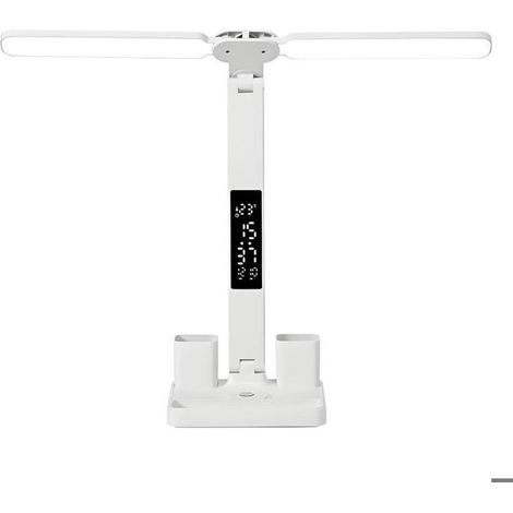 Lampe de Bureau LED avec 3 Modes de Luminosité et Affichage Numérique, Protection des Yeux (1/5)