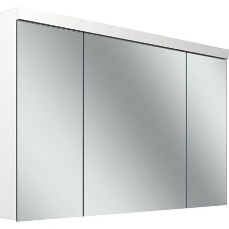 Schneider LOW plus LED armoire de toilette, 3 portes 30/60/30cm, (1/5)