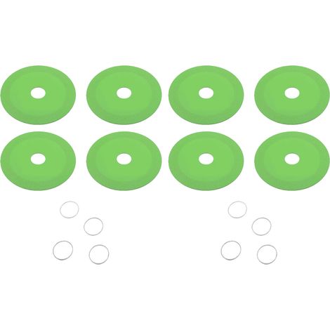 Disques à découper le verre, lame de meuleuse d'angle ultra-mince pour carrelage en céramique, pierre de jade et bouteilles (lot de 8) (1/4)