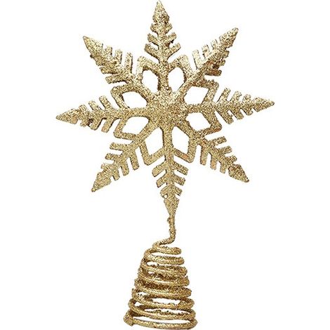 Étoile - Sapin de Noël - Topper Arbre de Noël - Décoration Intérieure Extérieure - Or - 1 Pièce (1/5)