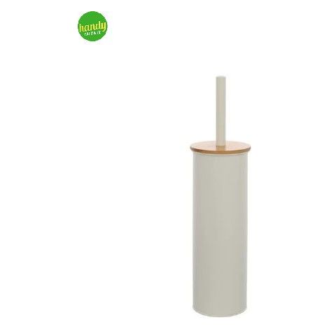 Portascopino Feridras Bianco/Bamboo