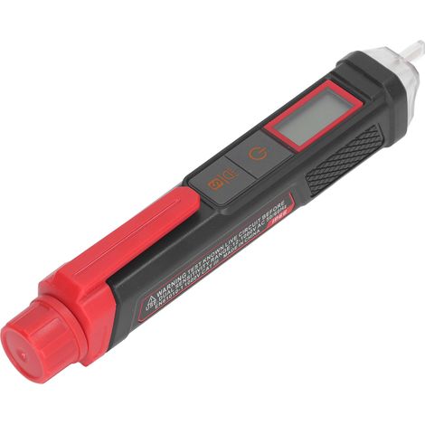 HT103 12–1000 V Spannungsprüfer mit akustischem und optischem Alarm, wasserdichter Spannungsprüfstift, Taschenvoltmeter für Elektriker, 1 Stück (1/5)