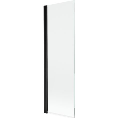 Mexen Mist écran de baignoire 1-volet 60 x 150 cm, transparent, noir - 8A9-060-001-70-00 (1/4)