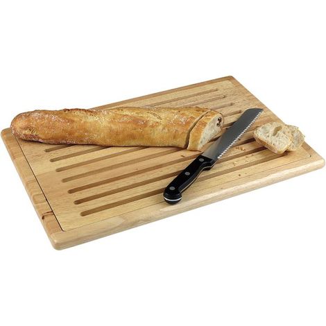 Rejilla para cortar pan APS Rubberwood, altura 20 mm, longitud 475 mm, anchura 320 mm