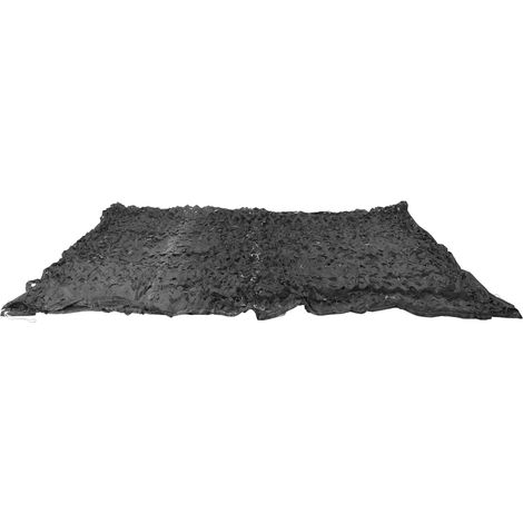 Filet de camouflage militaire d'extérieur pour la chasse, le tir, le camping, protection solaire et abri (gris 24) (1/5)