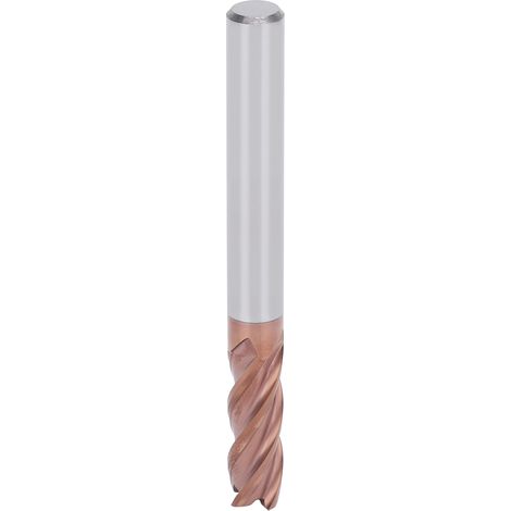 Fraise carbure monobloc CNC haute dureté, fraise à queue 8x75x8mm, outil de fraisage robuste pour défonceuse, précision métal. (1/5)