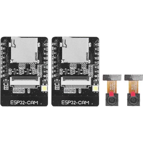 2 Stück ESP32 CAM-Entwicklungsmodul WiFi Bluetooth 2-in-1 Kameraplatine Elektronisches Bauteil