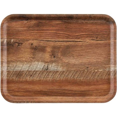 Plateau en plastique stratifié Marron 14 x 430 x 330 mm (1/5)