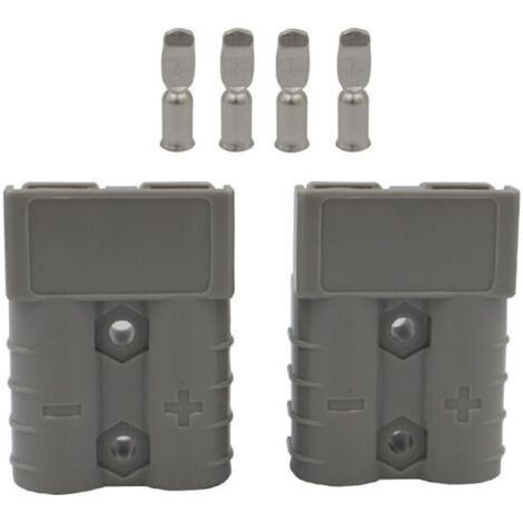 Connecteur Anderson pour Charger et alimenter Paire Mâle et Femelle AMH 50A 600V (1/5)