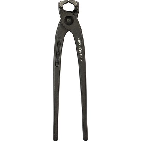 Stanley 2-84-179 Tenaglia per Carpentiere e Cementista 200 mm Acciaio al Carbonio Forgiato Bordi Rinforzati a Induzione Conforme ISO 9242 DIN 5242 (1/5)