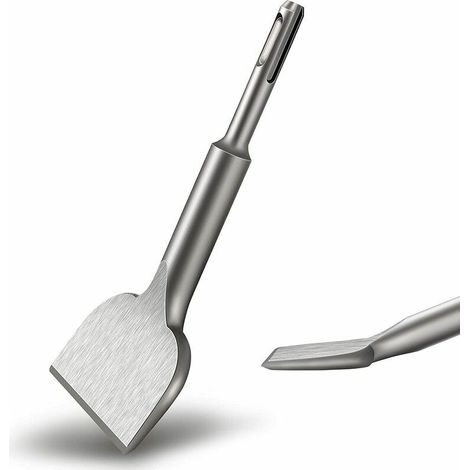 royaluxe - Burin SDS PLUS Carrelage, 165mm x 75mm Série d'élargissement de Haute Qualité, Ciseau à Tuiles Courbé Ciselé pour la Céramique et Les Carreaux de Sol (1/5)