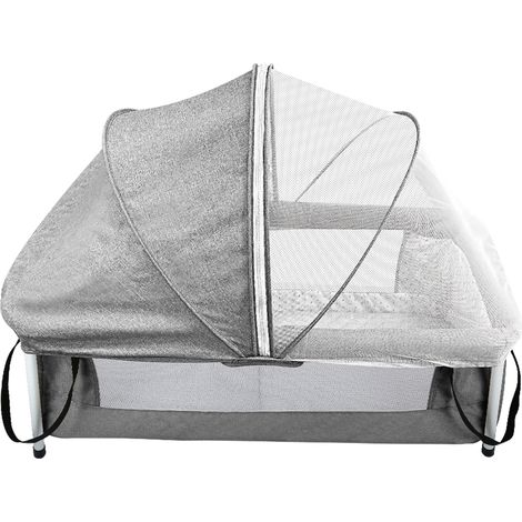 Lit Bébé Cododo 3 en 1 ,avec Matelas,Maille Respirante,90x50x35cm (1/5)
