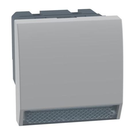 Lampada segnapasso con LED a luce bianca MatixGo Bticino JG4382 SILVER