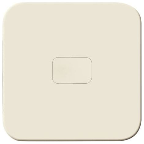 Busch-Jaeger Levetta avvitabile (elemento di tenuta) con calotta neutra per interruttore/pulsante, 1-polo bianco - Busch-Duro 2000® SI (2546-212), 2CKA001434A0448