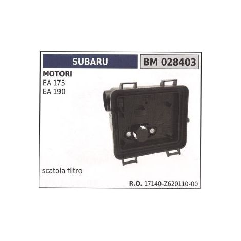 SUBARU Luftfiltergehäuse für Benzinmotor für Motorhacke EA175 190 028403