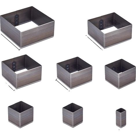Lederlochkissen-Set, langlebiger Kohlenstoffstahl, 8 Blattformgrößen, AECH06-14190 (1/2)