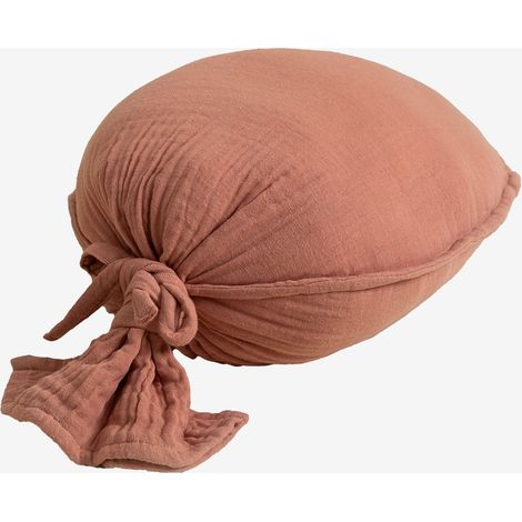 Coussin en lin Lacour Kids SKLUM Mousse Terracotta