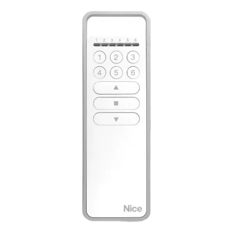 Télécommande 6 canaux NICE pour volet roulant solaire GEFRADIS (1/2)