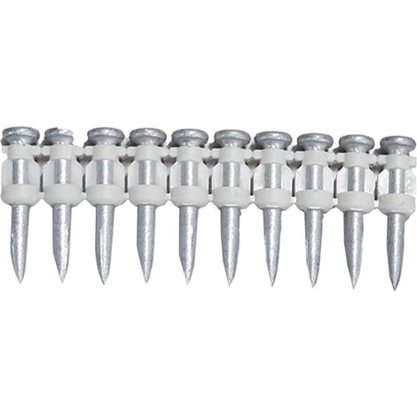 Makita – Clous en bande 1000 pcs 3,1x27 mm – Pour béton armé – Clou à tête bombée – Usage professionnel