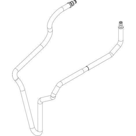 Pièce de rechange BOSCH TTNR : 87186689140 tuyau flexible ondulé