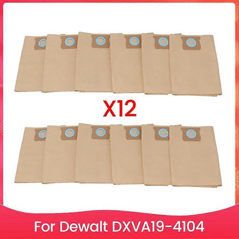Lot de 12 pièces aspirateur sac papier à poussière pour accessoires pour aspirateur (1/5)