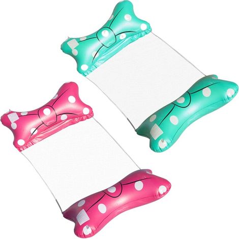 royaluxe -Lit de natation gonflable, hamac gonflable, hamac à eau, fauteuil de piscine, salon, matelas gonflable, hamac pour adultes et enfants (1/5)