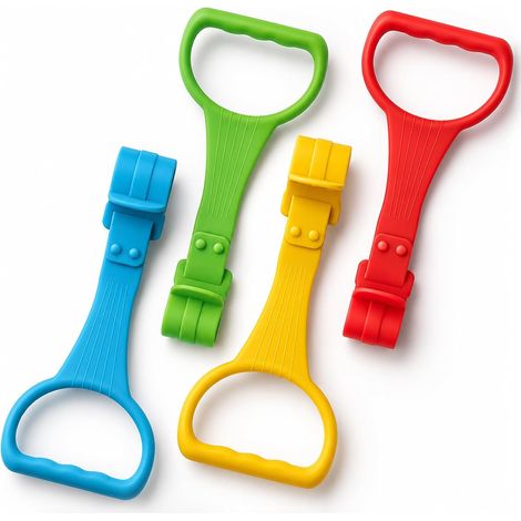 Anneau Parc Bebe, 4 Pièces Anneaux pour Lit Bébé et Parc, Anneau de Lit Bébé, Anneaux pour l'entraînement de l'équilibre, Idéaux pour Aider le Bébé à Se Lever du Berceau (1/5)