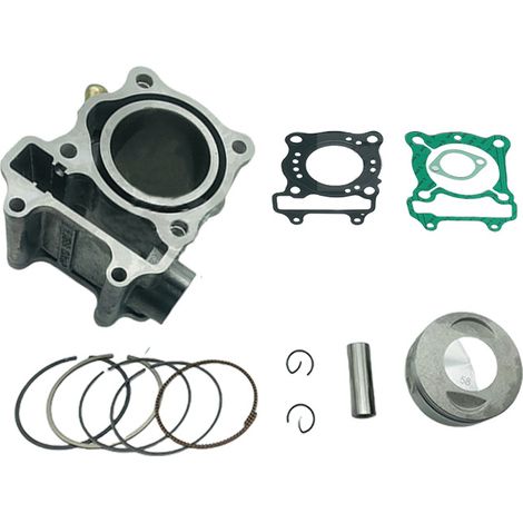 The parts of the SH125 motorcycle cylinder kit are compatible with Honda SH150, SH125 and KZR150 cylinders with 58 mm pistons. (1/4)