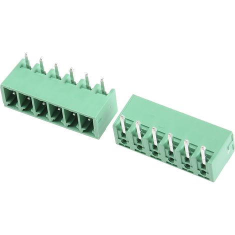 Embase pour CI Phoenix Contact, MC 1.5/ 6-G-3.81, 6 pôles , 3.81mm 1 rangée, 8.0A, Angle droit